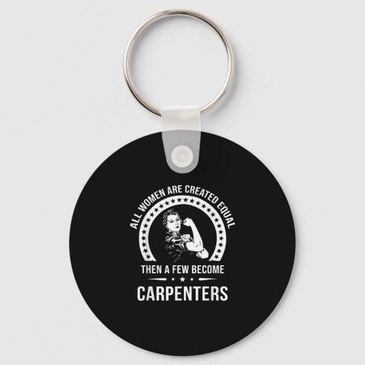 Carpenter Shirt voor vrouwen Sleutelhanger (Voorkant)