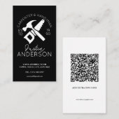 Carpenter timmerwerk diensten kleine bedrijven joi visitekaartje (Voorkant / Achterkant)