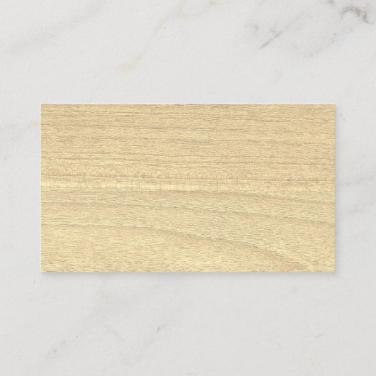 Carpenter Timmerwerk Rustiek Houten Fun Social Med Visitekaartje (Achterkant)