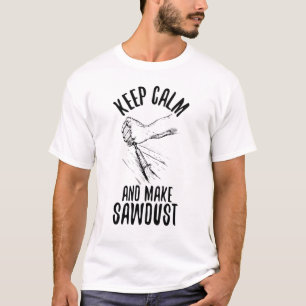 Carpenter Tool Saw Carving Wood Sawsel T-shirt