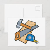 Carpenter Tools Briefkaart (Voorkant / Achterkant)