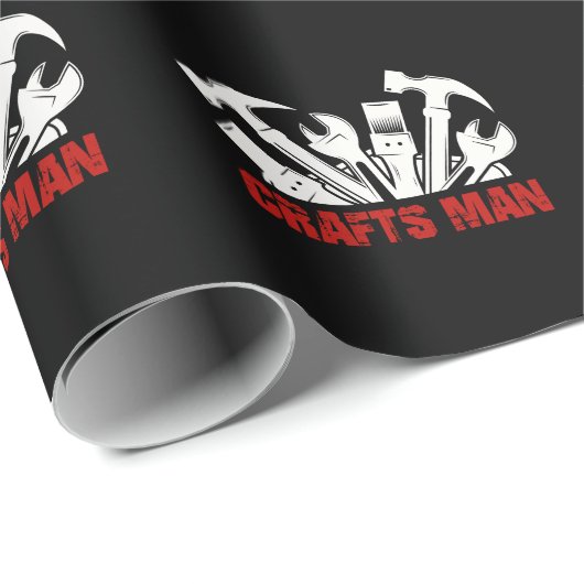 Carpenter Tools voor ambachtsman Cadeaupapier (Rol Hoek)