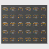 Carpenter Tools Woodwerker Workshop — ambachtsman Cadeaupapier (Vlak)