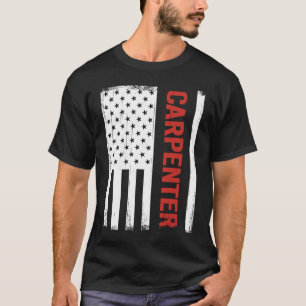 Carpenter USA Vlag voor m T-shirt