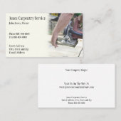 Carpenter Visitekaartje (Voorkant / Achterkant)