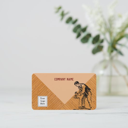 Carpenter Visitekaartje (Staand voorkant)