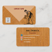 Carpenter Visitekaartje (Voorkant / Achterkant)