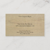 Carpenter Visitekaartje (Achterkant)