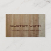 Carpenter Visitekaartje (Achterkant)
