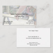 Carpenter Visitekaartje (Voorkant / Achterkant)