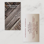 Carpenter Visitekaartje (Voorkant / Achterkant)