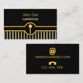 Carpenter Visitekaartje (Voorkant / Achterkant)