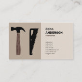 Carpenter Visitekaartje (Achterkant)