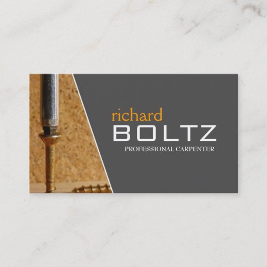 Carpenter - Visitekaartjes (Voorkant)
