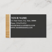 Carpenter-Visitekaartjes Visitekaartje (Achterkant)