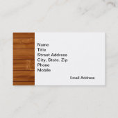 Carpenter-Visitekaartjes Visitekaartje (Achterkant)