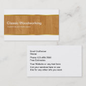 Carpenter-Visitekaartjes Visitekaartje (Voorkant / Achterkant)