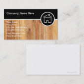 Carpenter-Visitekaartjes Visitekaartje (Voorkant / Achterkant)