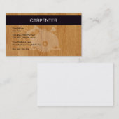 Carpenter-Visitekaartjes Visitekaartje (Voorkant / Achterkant)