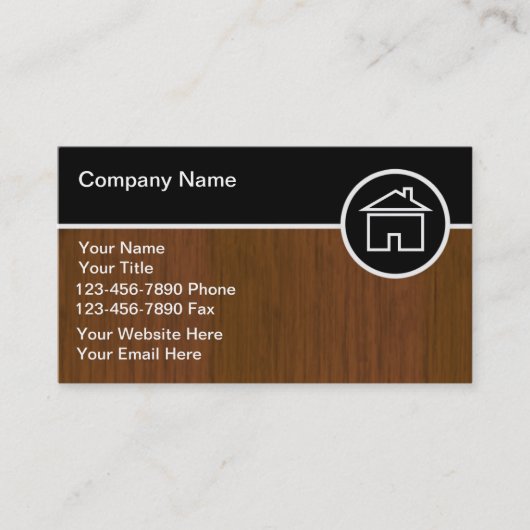 Carpenter-Visitekaartjes Visitekaartje (Voorkant)