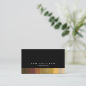 Carpenter Wood Texture Services vakkundigheid Visitekaartje (Staand voorkant)