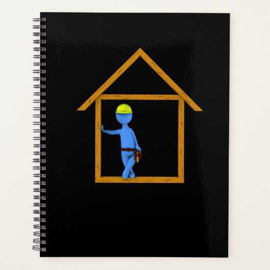 Carpenter Wood Worker Planner (Voorkant)