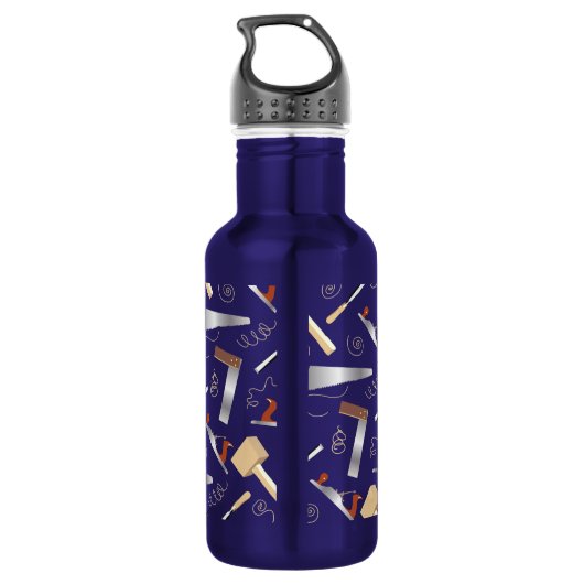 Carpenter Woodworking Home Improvement Thleed Waterfles (Achterkant)