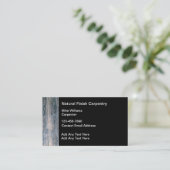 Carpenter Woodworking Services Visitekaartje (Staand voorkant)