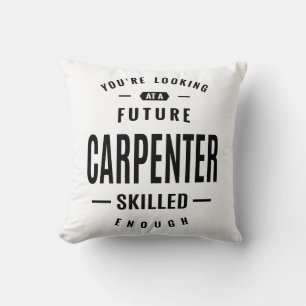 Carpenter Work Title Cadeau Kussen