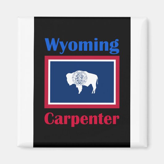 Carpenter Wyoming Magneet (Voorkant)