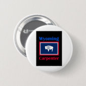 Carpenter Wyoming Ronde Button 5,7 Cm (Voorkant /achterkant)