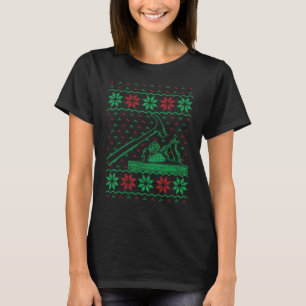 Carpenter Xmas Carpenter Woodwerker Ugly Chris T-shirt