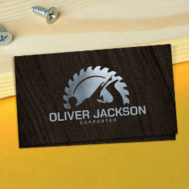 Carpenterdiensten cirkelzagen en plankmachines visitekaartje