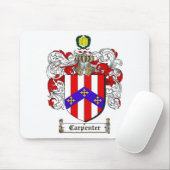 CARPENTERFAMILIE CREST - KOOLSTOF VAN WAPENS MUISMAT (Met muis)