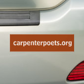 carpenterpoets.org-bumpersticker bumpersticker (Op auto)