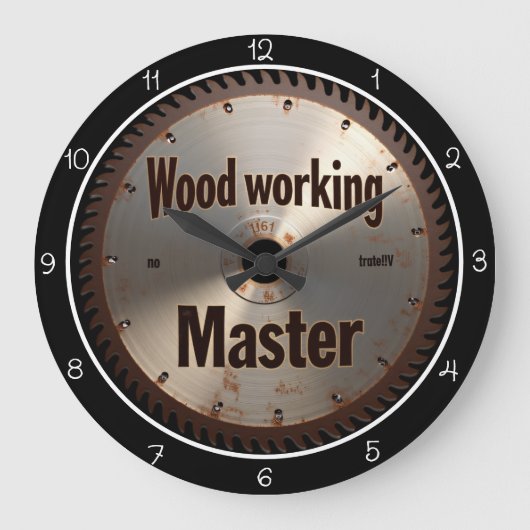 Carpenter's Saw Blade Grote Klok (Voorkant)