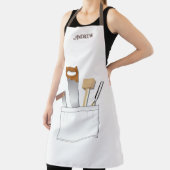 Carpenter's Tools Fun Timmerwerk Houtbewerking Schort (Insitu)