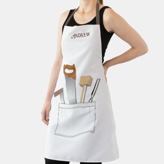 Carpenter's Tools Fun Timmerwerk Houtbewerking Schort (Insitu)