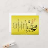 Carpenter's verjaardag kaart (Voorkant / Achterkant in situ)