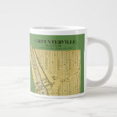 CARPENTERSVILLE DUNDEE ILLINOIS 1871 MAP GROTE KOFFIEKOP (Rechts)