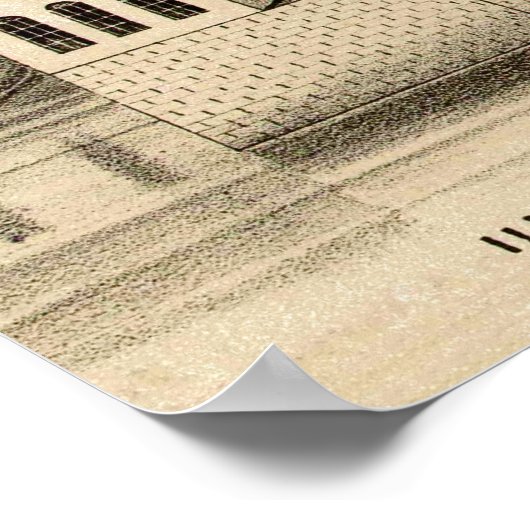 Carpentersville Illinois Iron and Bolt Co. 1871 Poster (Hoek)