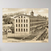 Carpentersville Illinois Iron and Bolt Co. 1871 Poster (Voorkant)