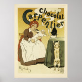  Carpentier Chocolat Advertisement Poster (Voorkant)