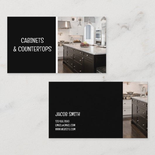 Carpentry Builder and Renovation  Visitekaartje (Voorkant / Achterkant)