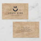  Carpentry Carpenter Visitekaartje (Voorkant / Achterkant)