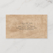  Carpentry Carpenter Visitekaartje (Achterkant)