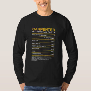Carpentry Craftsman Humo T-shirt