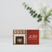 Carpentry, Fireplace Visitekaartje beëindigen (Staand voorkant)