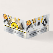 Carpentry | Gereedschap voor de bouw Visitekaartje (Buitenkant)