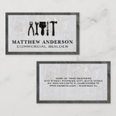 Carpentry Handyman Tools Visitekaartje (Voorkant / Achterkant)